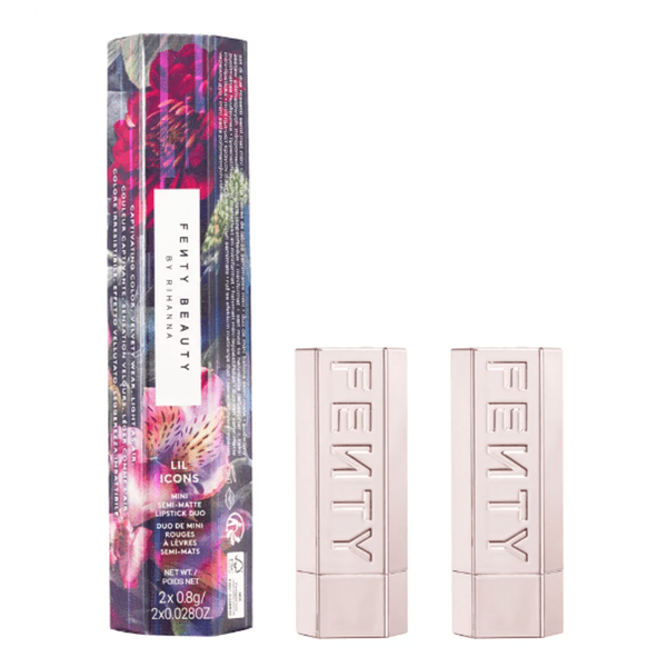 Fenty Beauty Lil Icons Mini Semi-Matte Lipstick Duo